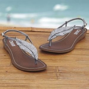 Feather Sandals